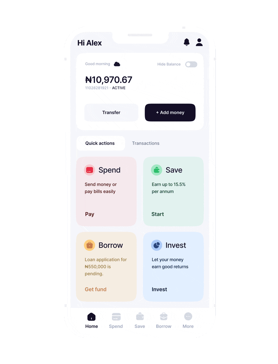 Rex App Mockup